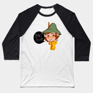 Trans Rights Snufkin! Baseball T-Shirt